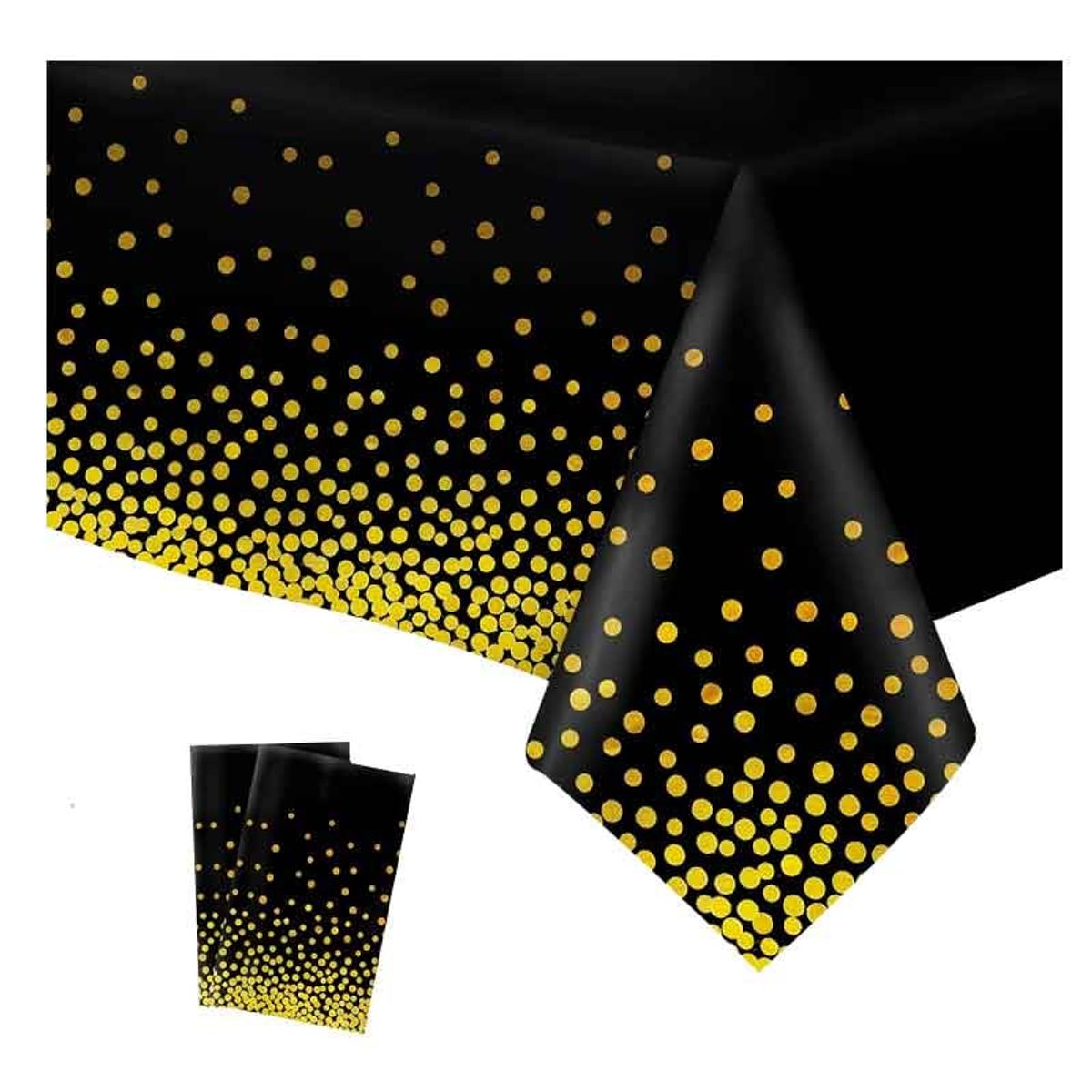 GENERICO - Decoración Año Nuevo de 18 Pzas /Mantel /Banner/Globos etc