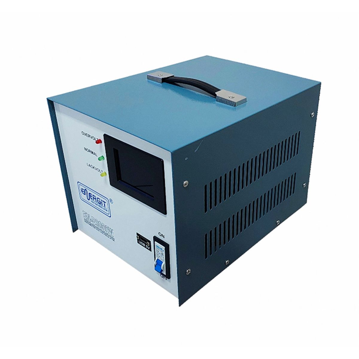 ENERGIT - ESTABILIZADOR SERVOMOTOR 3000W 3KVA 220V DIGITAL - ENERGIT