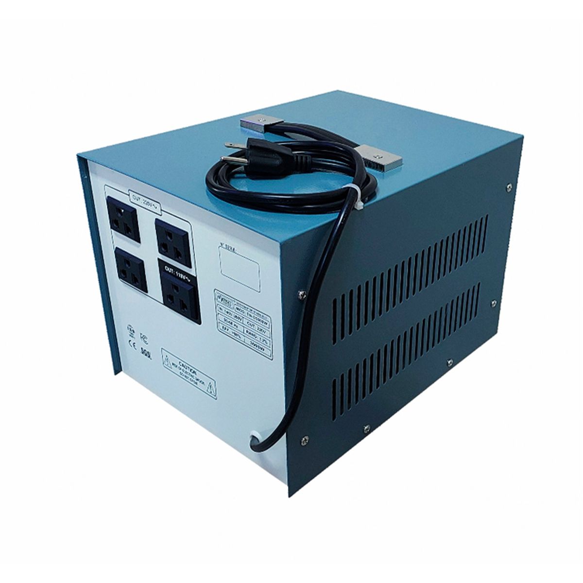ENERGIT - ESTABILIZADOR SERVOMOTOR 3000W 3KVA 220V DIGITAL - ENERGIT