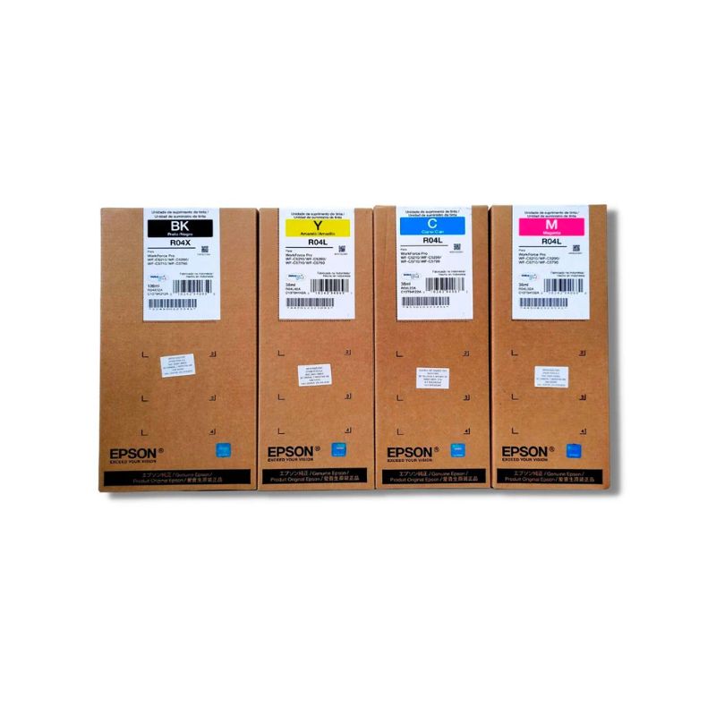 EPSON - Pack de Tinta Epson T942 Negro y T941 Colores WF-C5710