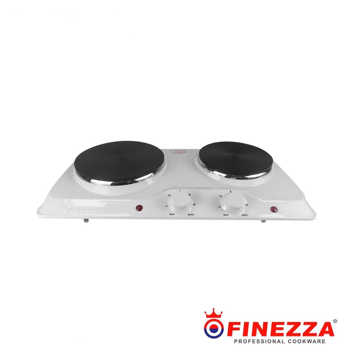 FINEZZA - Cocina Eléctrica Finezza 2 Hornillas FZ-204D4B