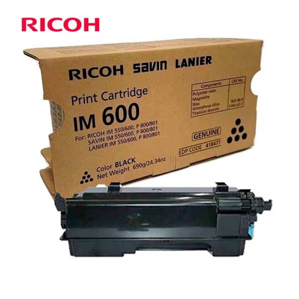 RICOH - TONER RICOH IM600 418477 NEGRO