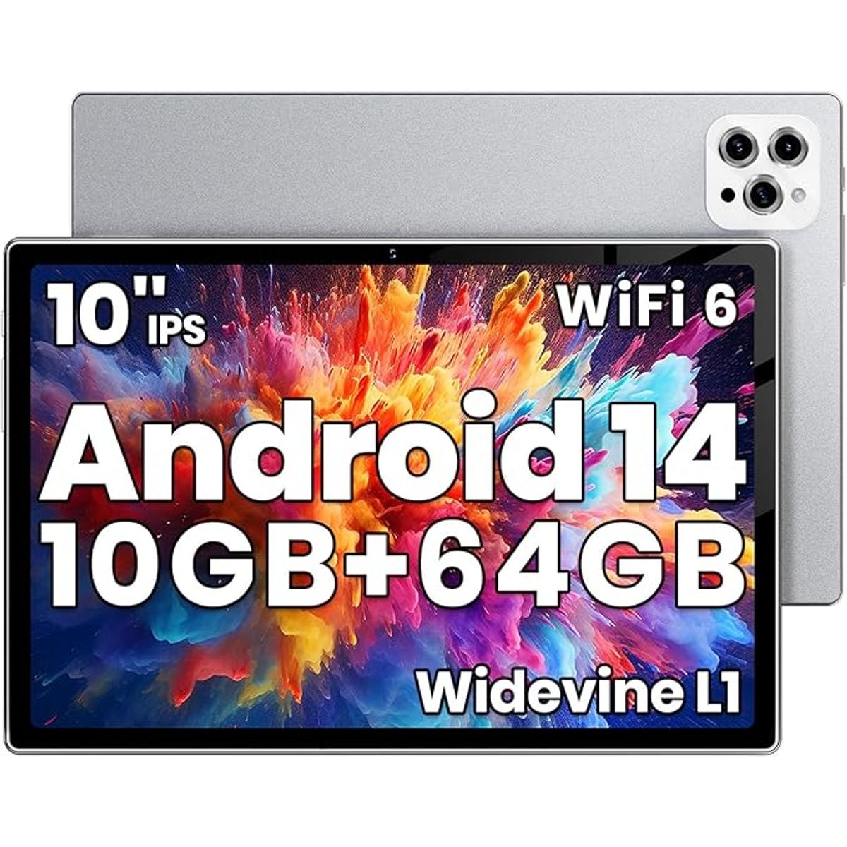 ZOOM - Tablet 10" Octa-Core 10GB RAM 1080HD IPS 5Ghz/ WiFi 6