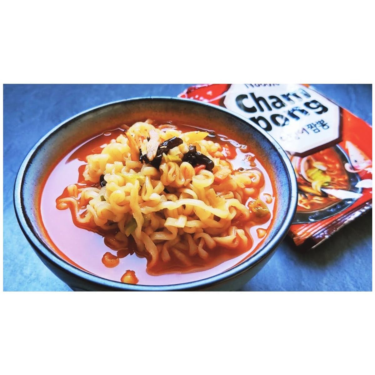 GENERICO - Pack 4u Fideos Ramen Champong Sabor Mariscos Picante 130gr