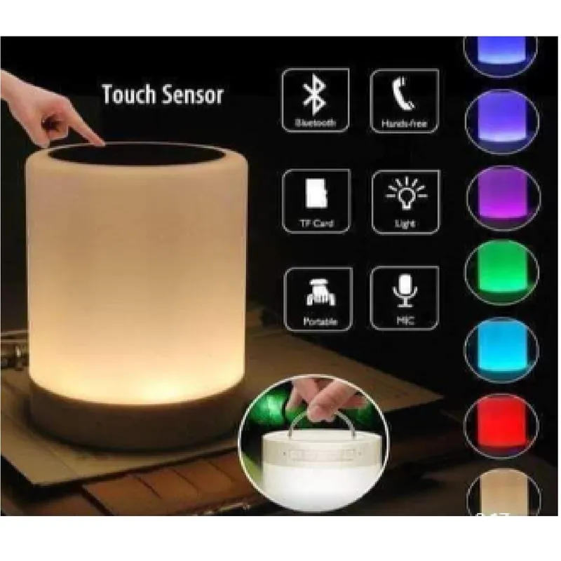 GENERICO - LAMPARA  PARLANTE TOUCH