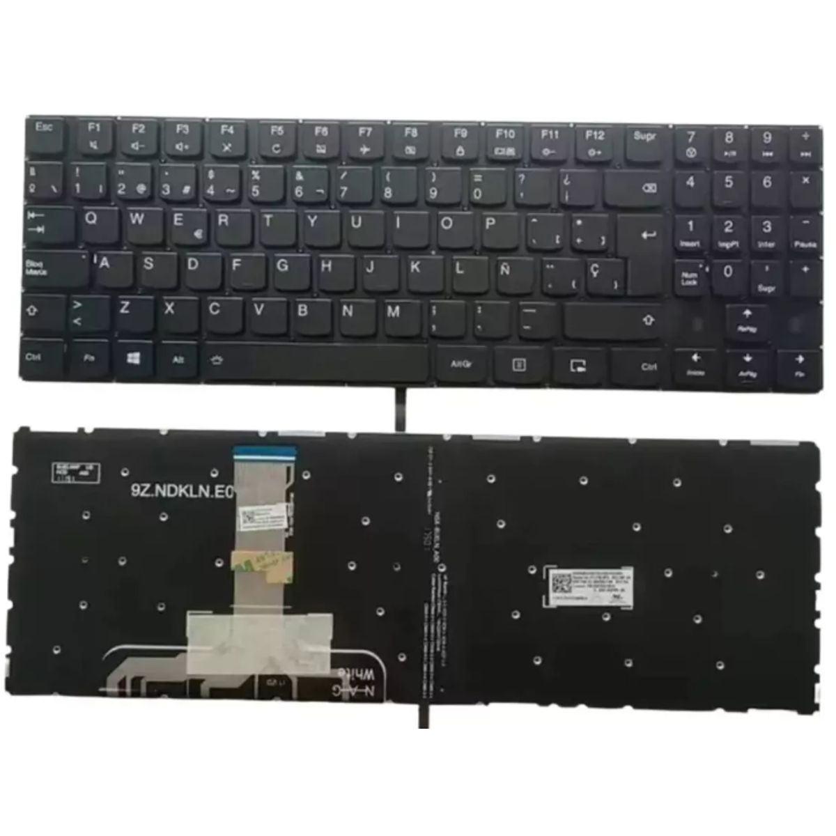 DISEÑO ORIGINAL - Teclado Lenovo Legion Y520 15ikbn Y720 Y530 Y540 Y545