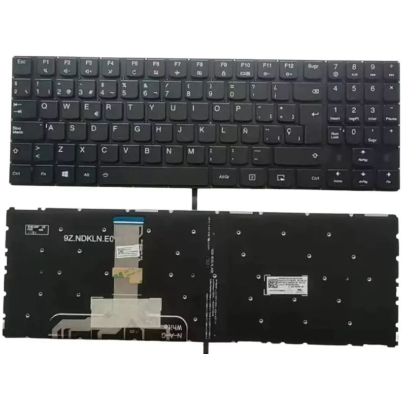 DISEÑO ORIGINAL - Teclado Lenovo Legion Y520 15ikbn Y720 Y530 Y540 Y545