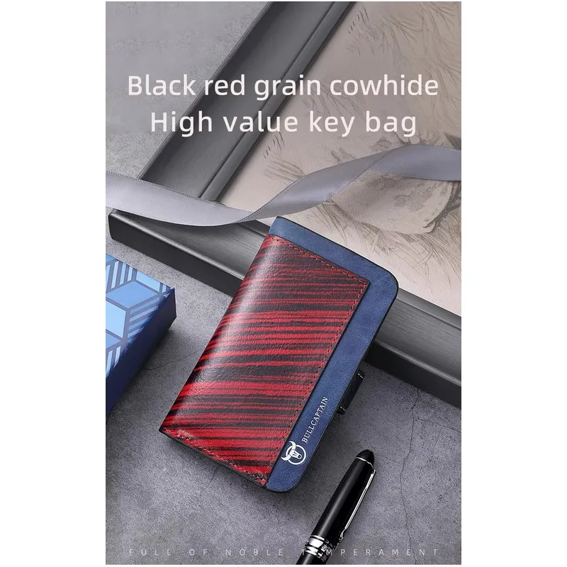 BULLCAPTAIN - PORTA LLAVES DE CUERO BULLCAPTAIN