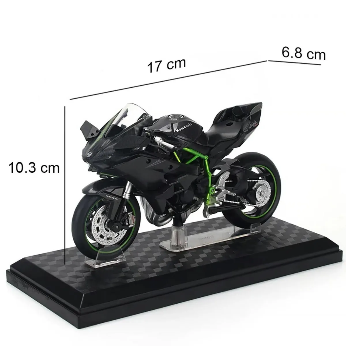 GENERICO - Motocicleta Deportiva De Colección Kawasaki H2R