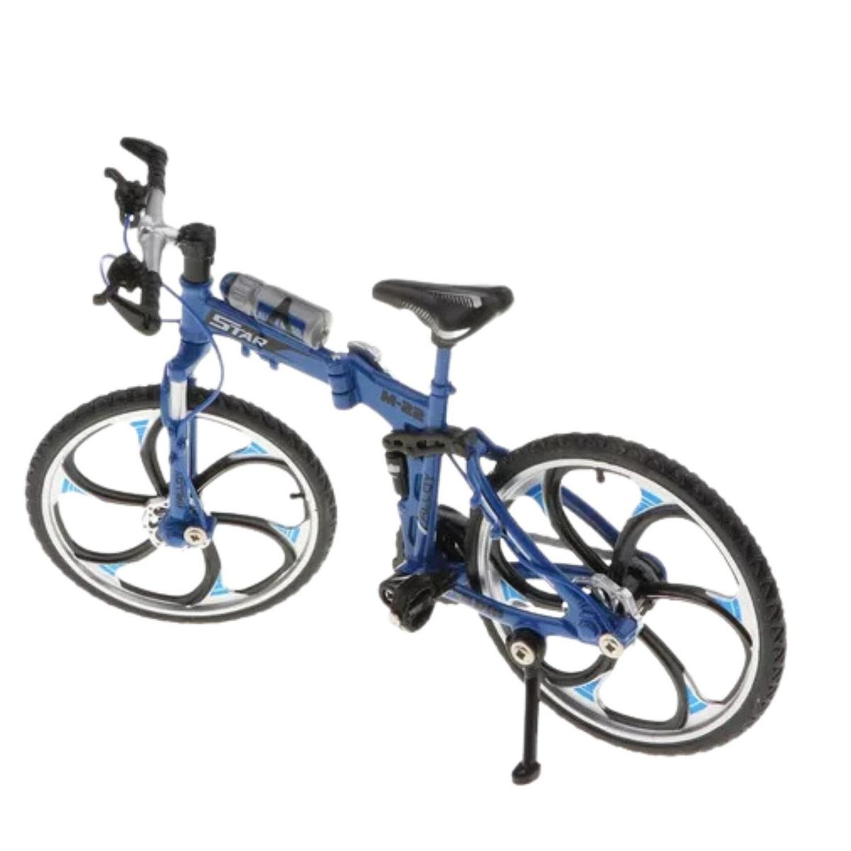 GENERICO - Bicicleta Montañera De Colección Azul