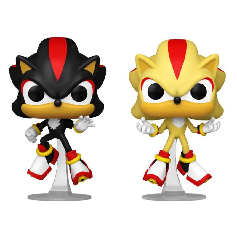 FUNKO - SHADOW Y SUPER SONIC 2 PACK EXCLUSIVO GLOW IN THE DARK
