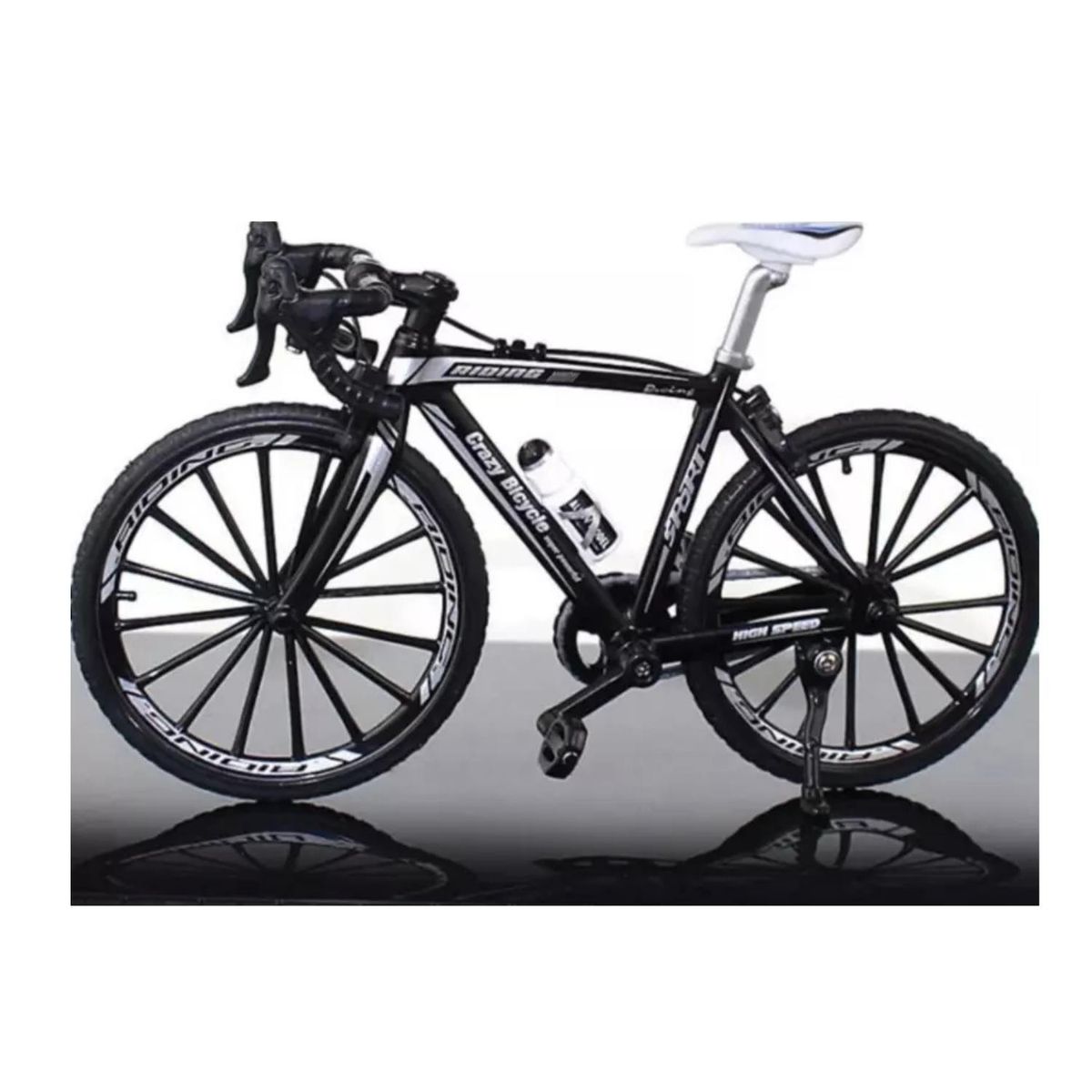 GENERICO - Bicicleta Montañera De Colección Negro