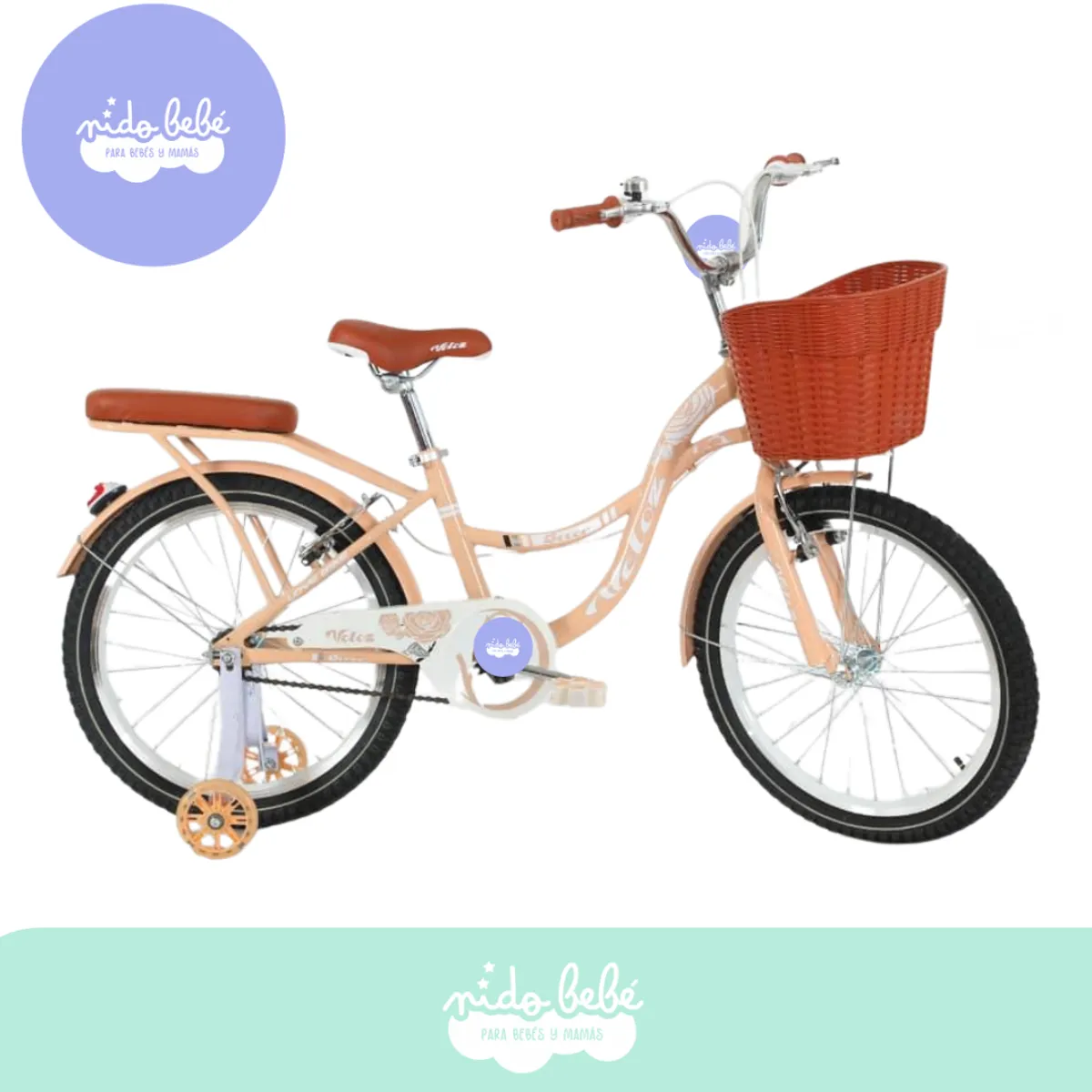 GENERICO - Bicicleta aro 20 para niña Princesa VLOZ