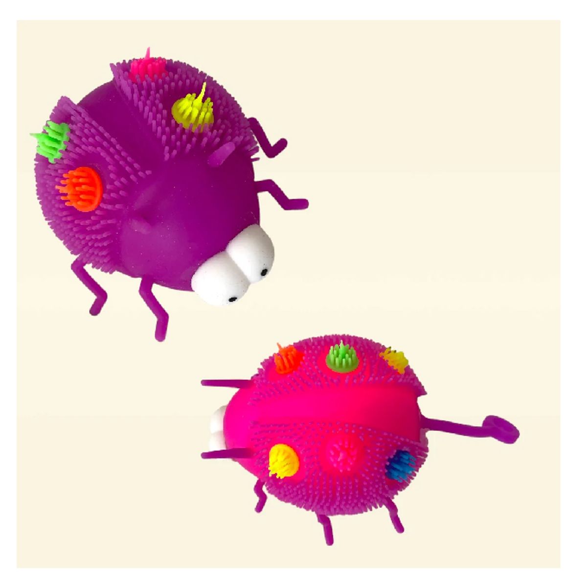 GENERICO - Pack x 2 Squishys animalitos con luces