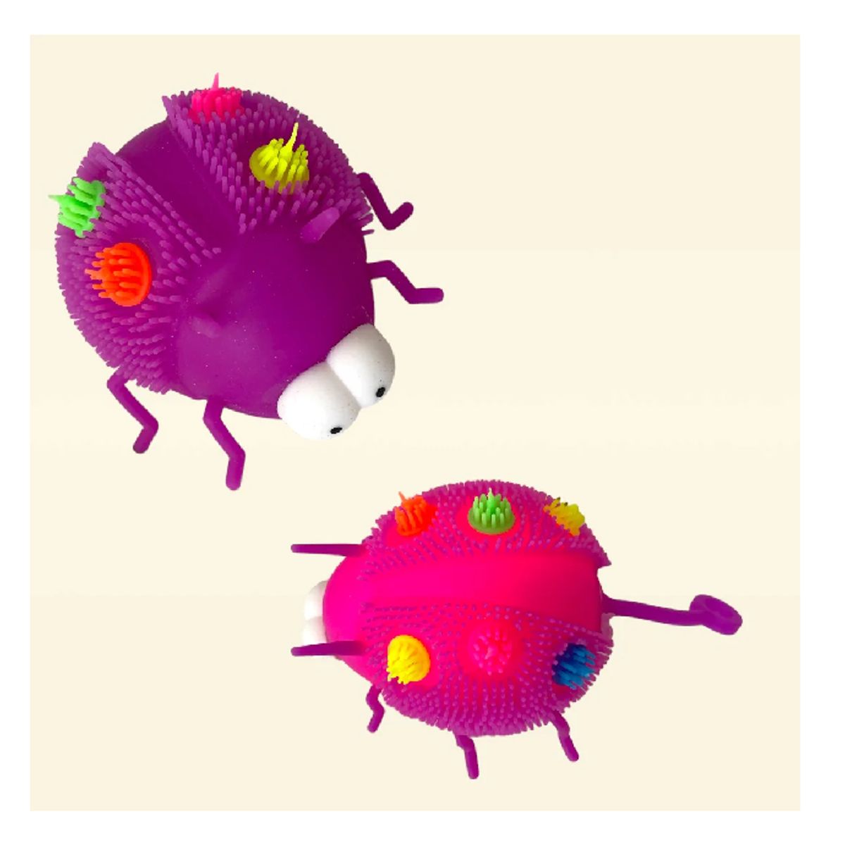 GENERICO - Pack x 2 Squishys animalitos con luces