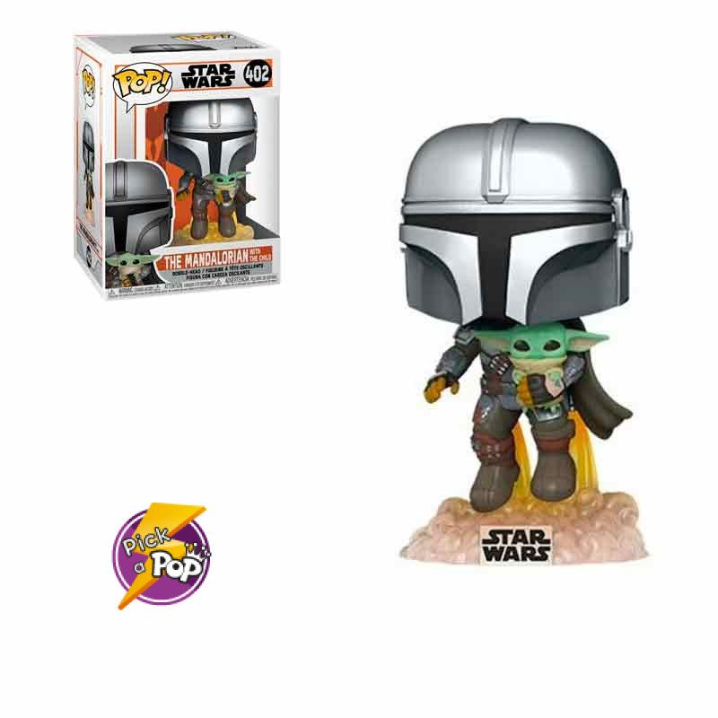 FUNKO - THE MANDALORIAN WITH GROGU 402