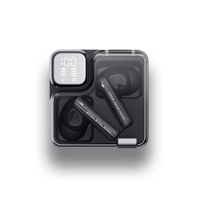 QCY - QCY - Audífonos inalámbricos MeloBuds Neo T31 BT 5.3 ENC 24Hrs Negro