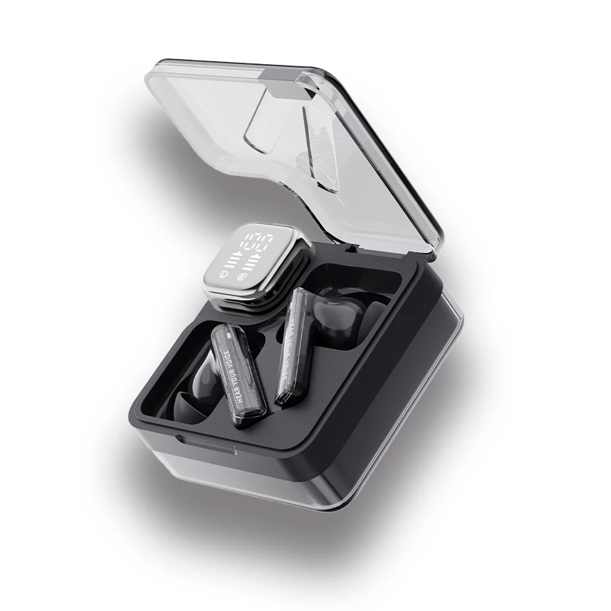 QCY - QCY - Audífonos inalámbricos MeloBuds Neo T31 BT 5.3 ENC 24Hrs Negro