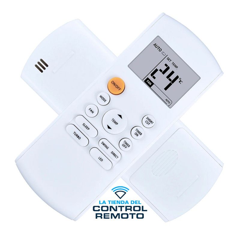 GENERICO - Control Remoto RG57B Para Aire Acondicionado Midea