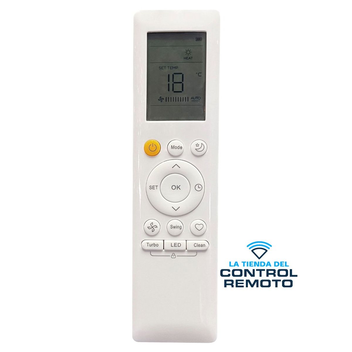 GENERICO - Control Remoto RG10B Para Aire Acondicionado Midea