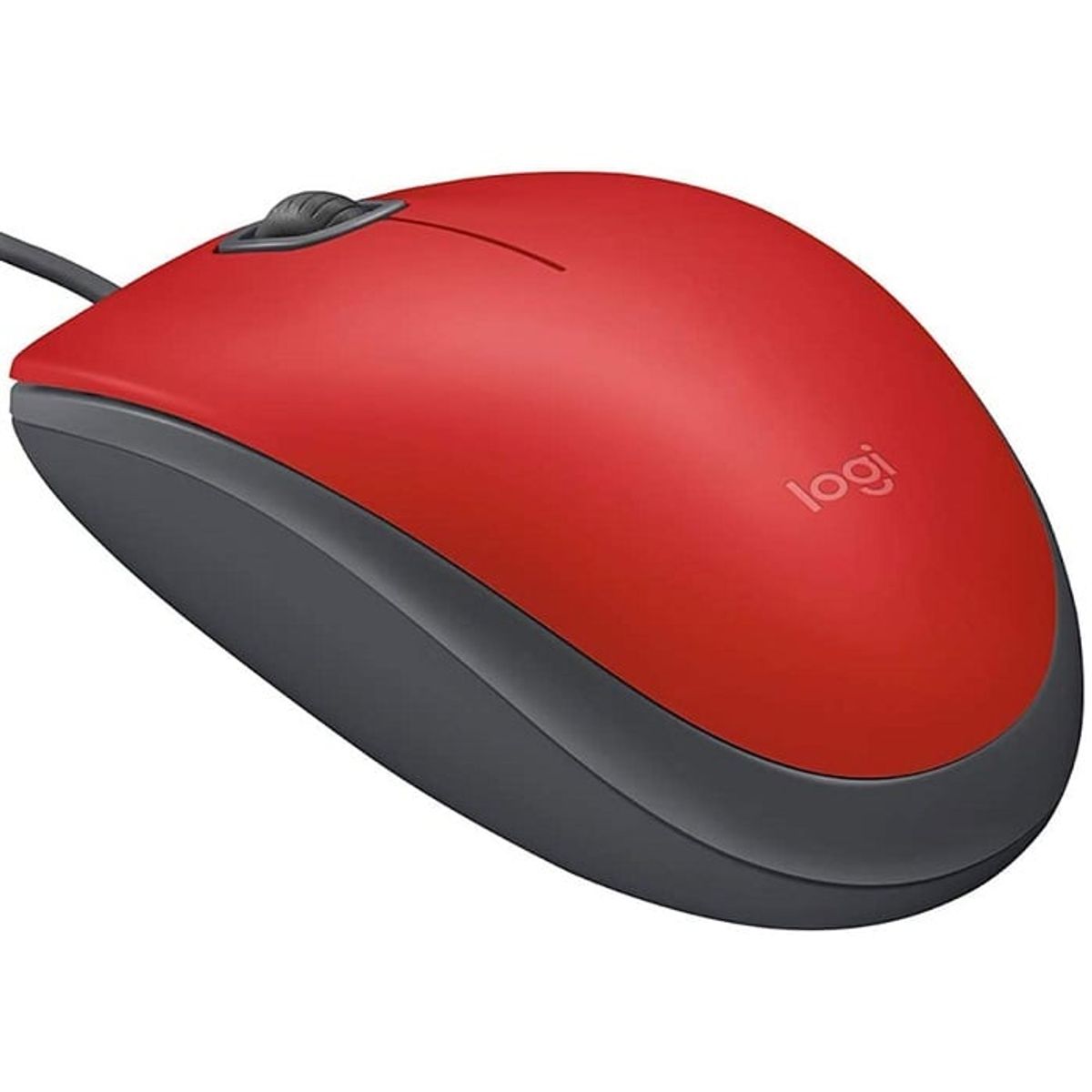 LOGITECH - Mouse Logitech M110 Silent  Rojo