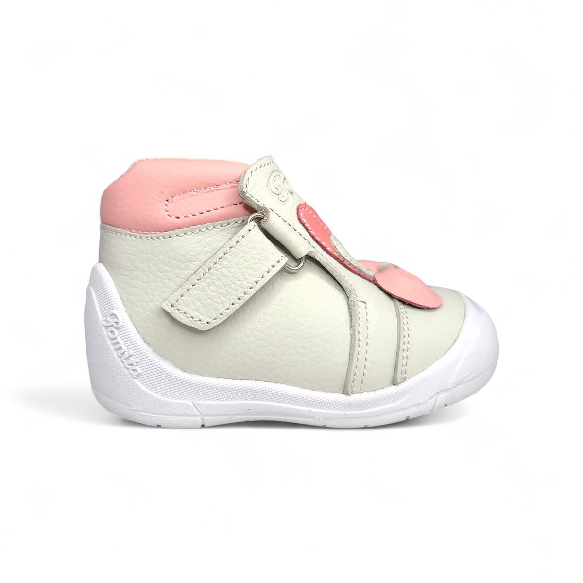 GENERICO - Botín conejo semi-ortopédico gateador Modelo Pibe Pega para niña bebé