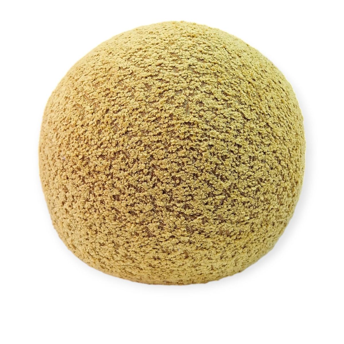 GENERICO - Cojín Decorativo Esférico Amarillo 25 cm