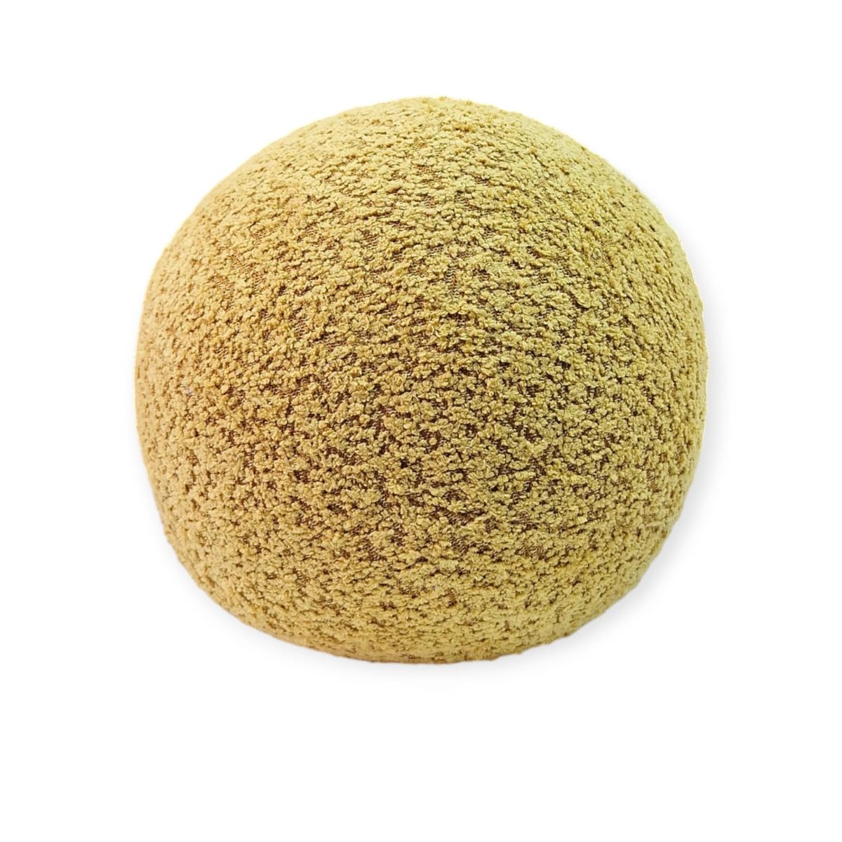 GENERICO - Cojín Decorativo Esférico Amarillo 25 cm
