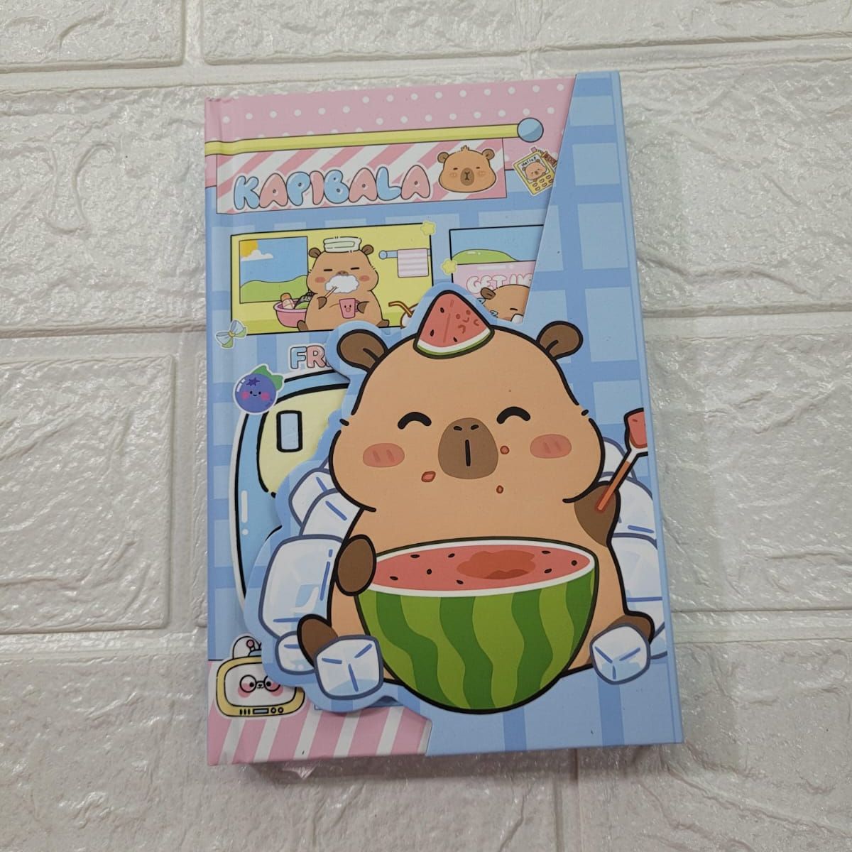 GENERICO - LIBRETA CAPIBARA TAPA DURA A6