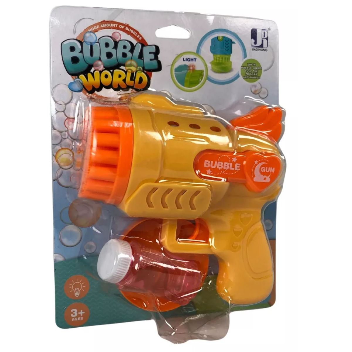 GENERICO - Lanza Cohete Burbujas 29 Agujeros Naranja