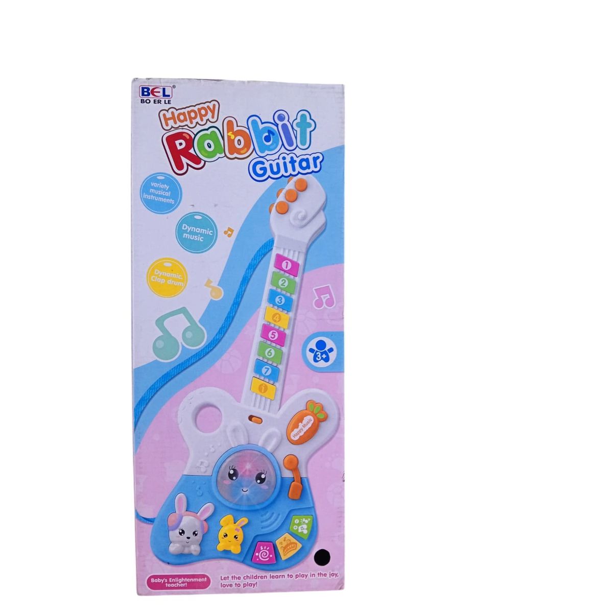 GENERICO - GUITARRA CONEJITO MUSICAL A PILAS
