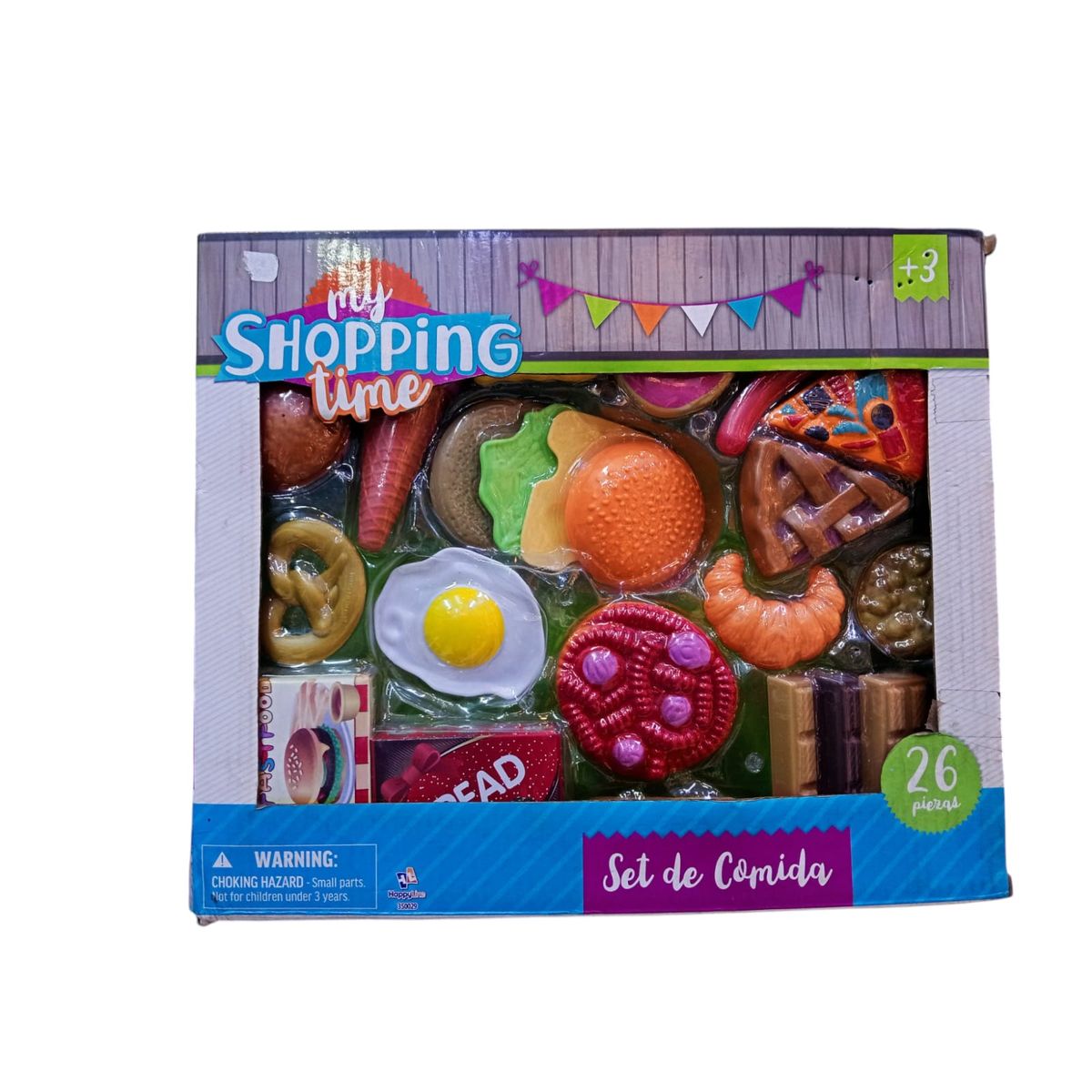 HAPPY LINE - SET DE COMIDA 26 PIEZAS