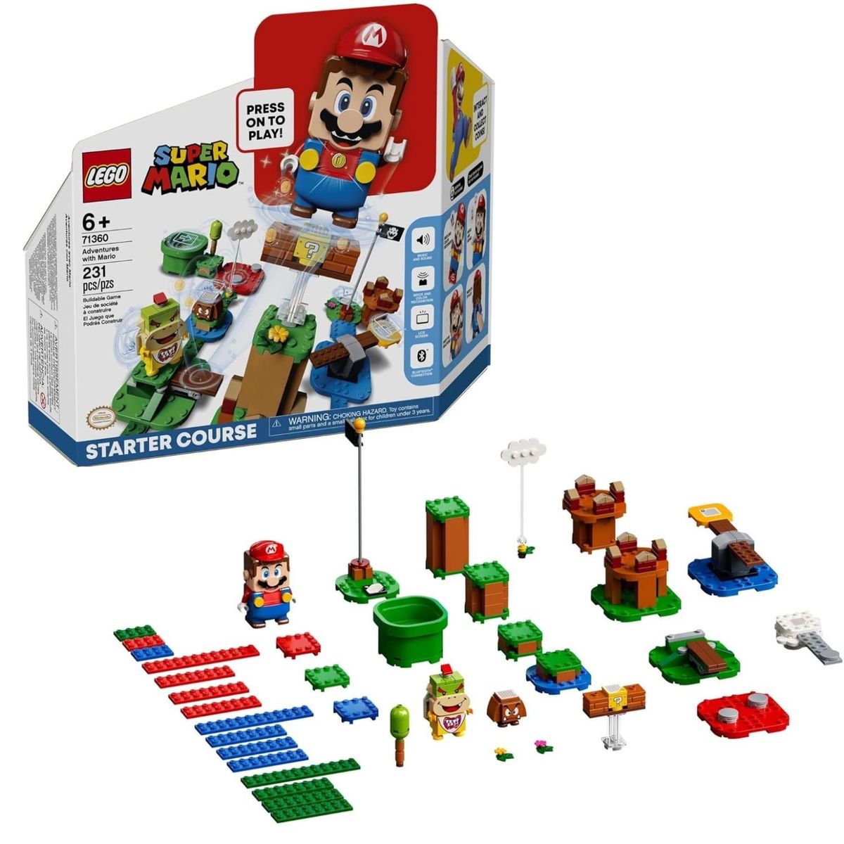 LEGO - Lego Super Mario  Pack Inicial Aventuras con Mario 71360
