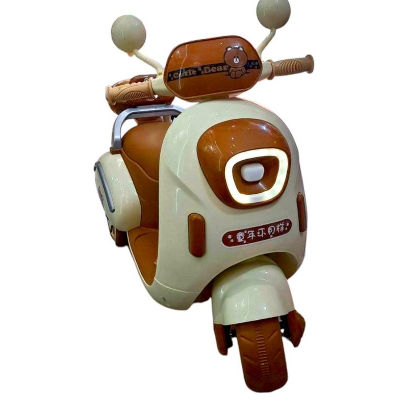 GENERICO - Moto retro eléctrica para niños
