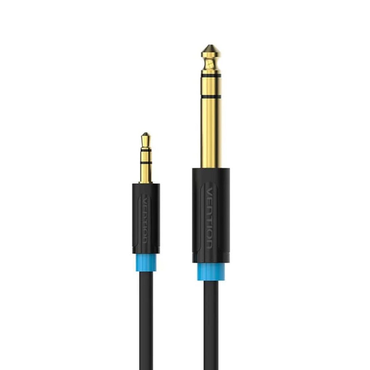 VENTION - Cable Trs Stereo Macho 35mm - 65mm Chapado Oro Mp3 Pc 300cm