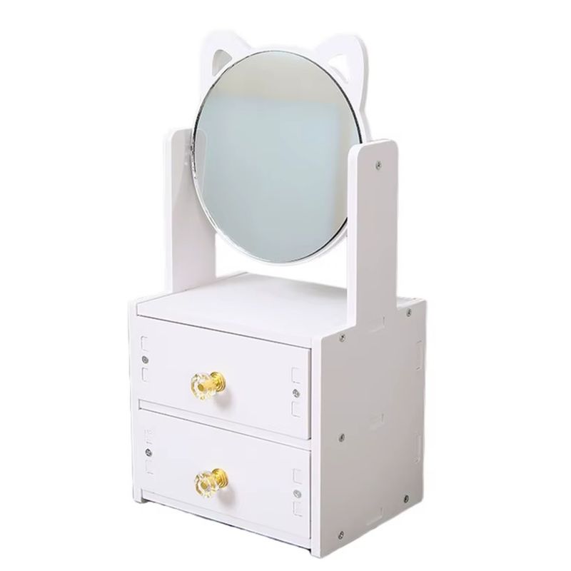 GENERICO - Mini Vanity Organizador de Joyas con Espejo