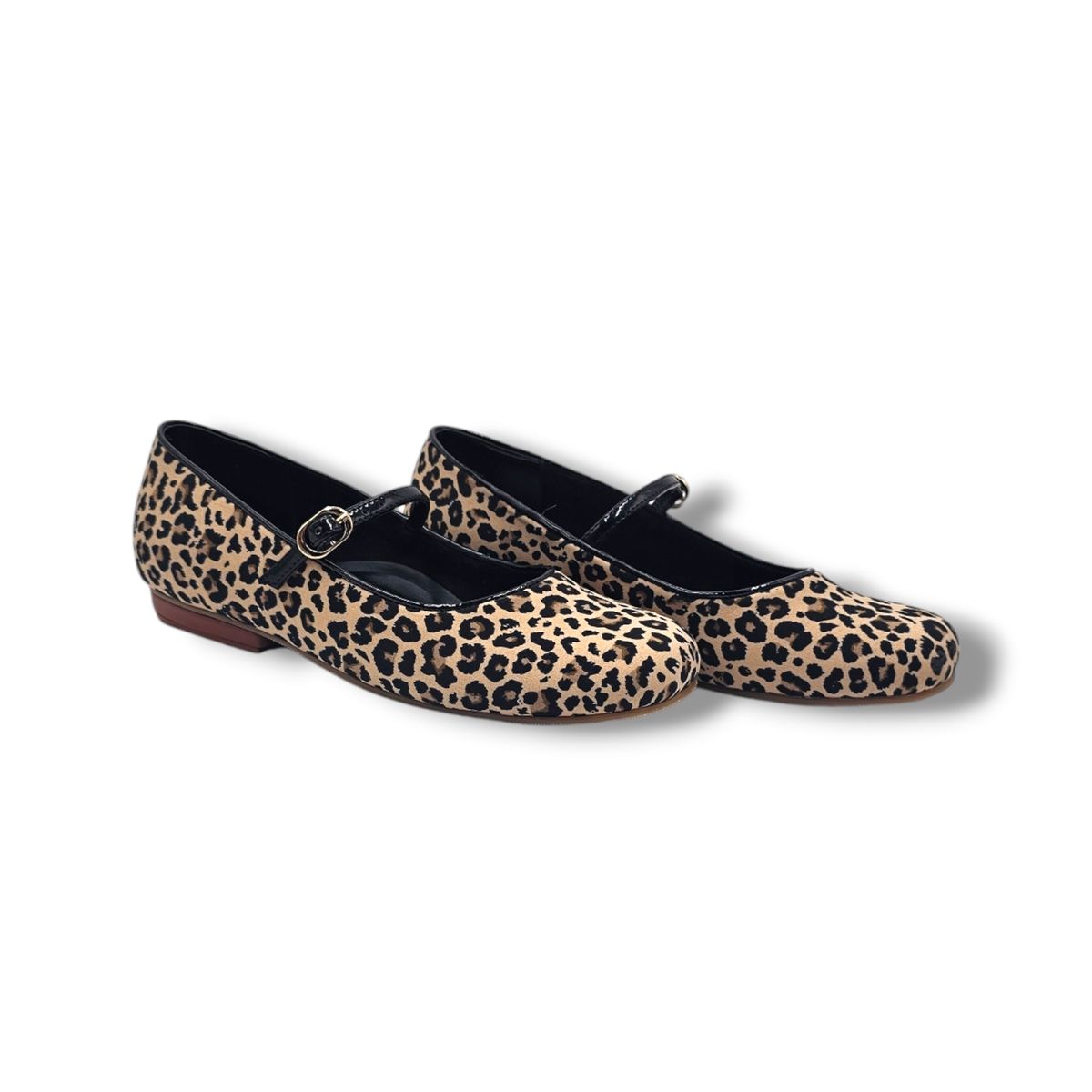LB LIBBY CALZADOS Y ACCESORIOS - ZAPATOS CASUALES  MARY JANE ANIMAL PRINT