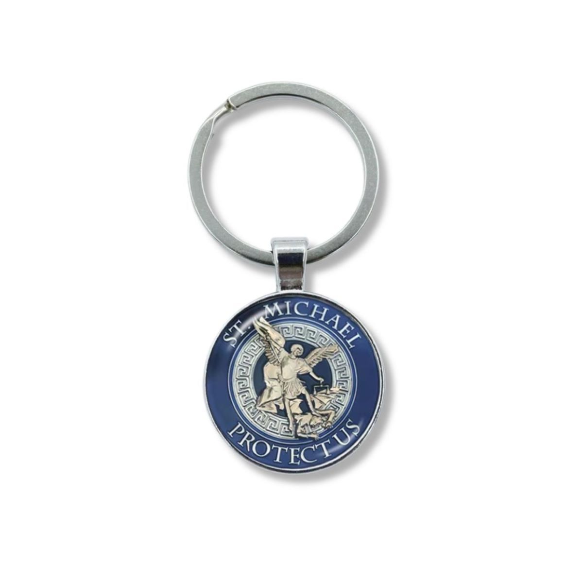 SANTORAL - Llavero San Miguel Arcángel - Metal