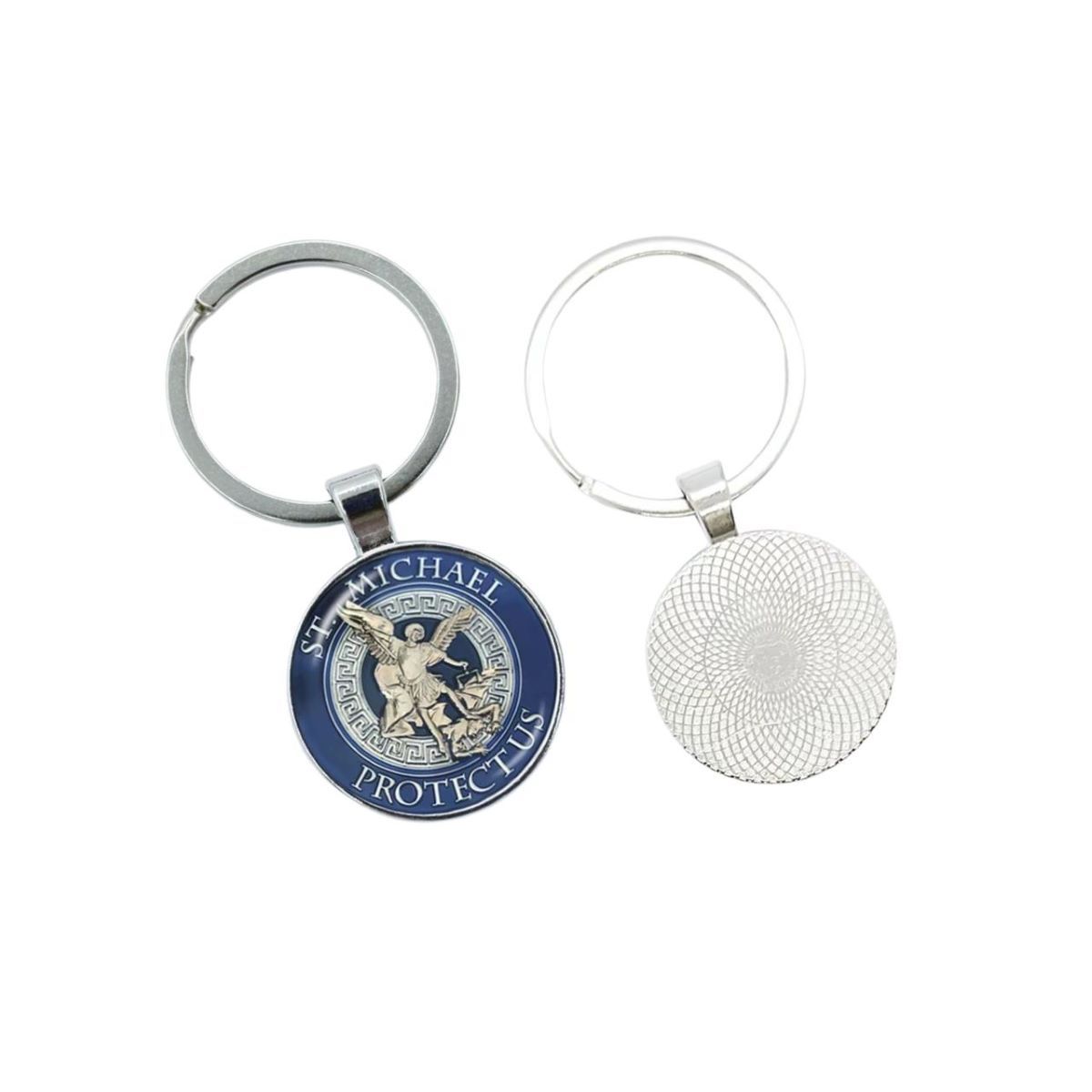 SANTORAL - Llavero San Miguel Arcángel - Metal
