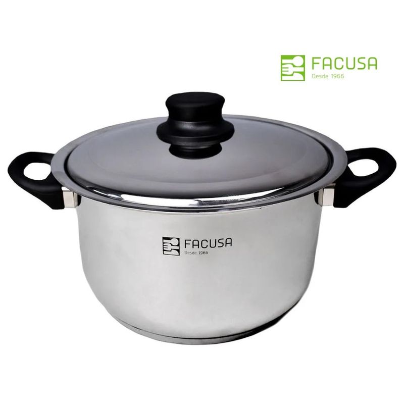 FACUSA - Olla FACUSA de  22 cm Acero inoxidable Facusa