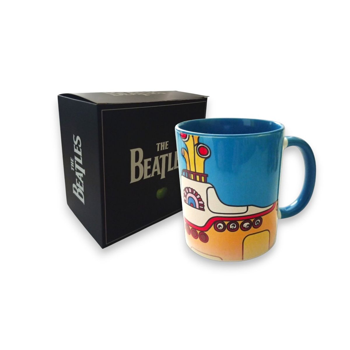 GENERICO - The Beatles Taza 11 oz - Yellow Submarine - submarino celeste