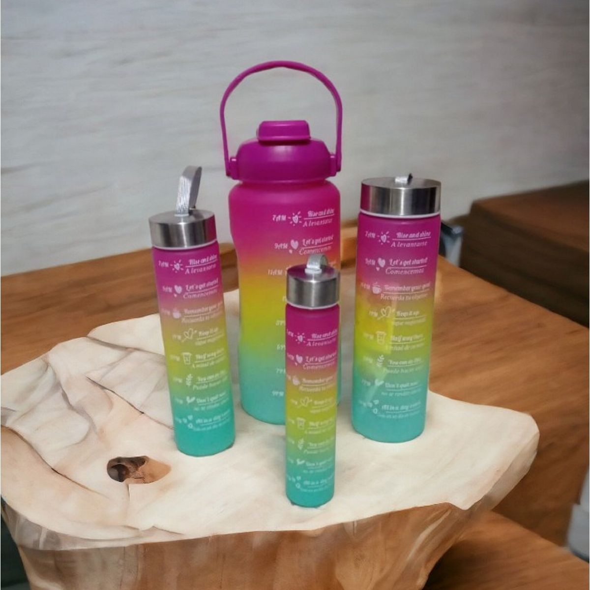 GENERICO - Tomatodo Motivacional 4en1 Fucsia