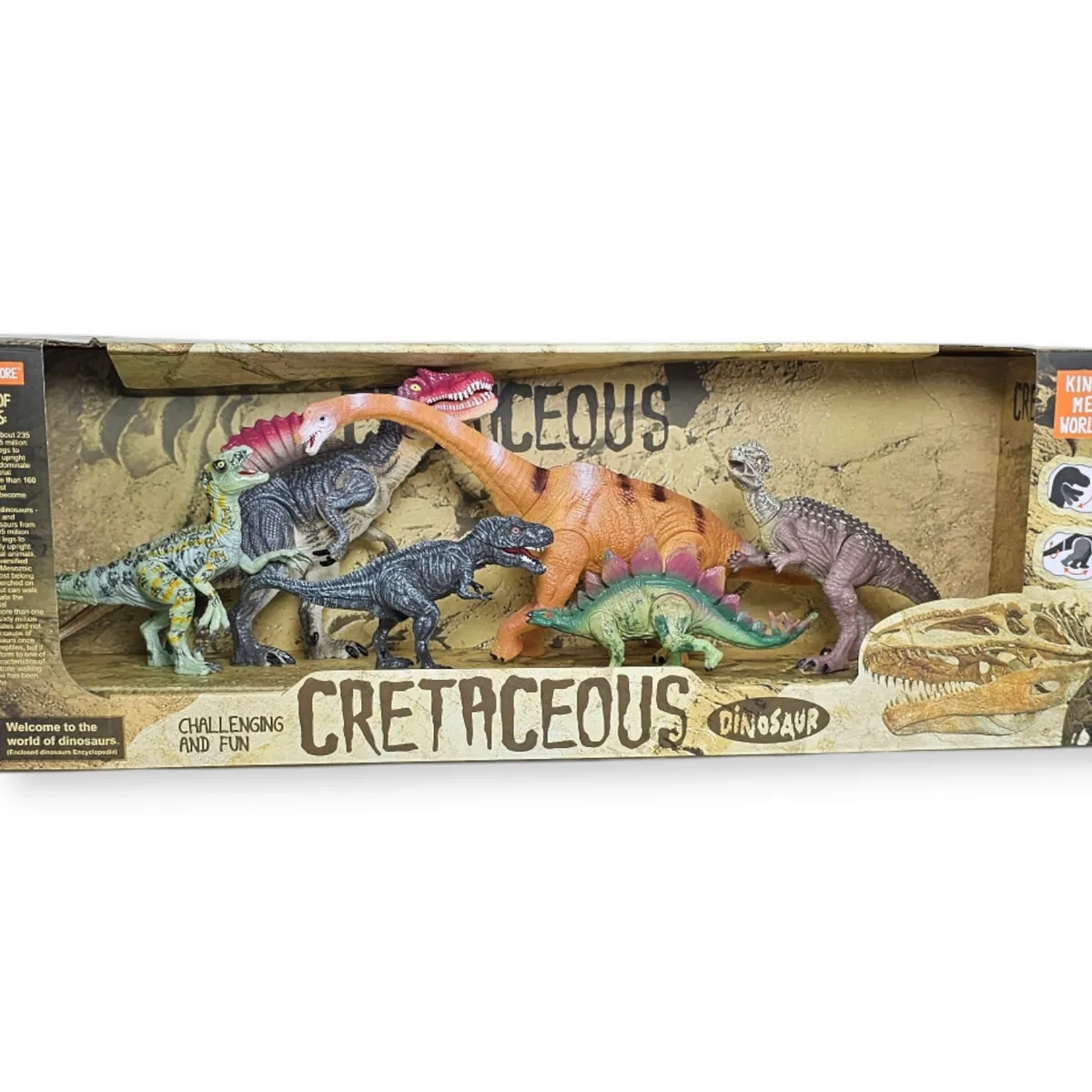 GENERICO - SET DE 6 DINOSAURIOS ARTICULABLES