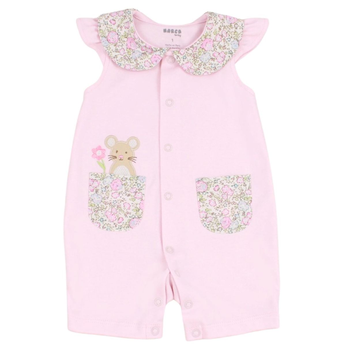 GENERICO - Enterizo corto bebé - Sara - 01