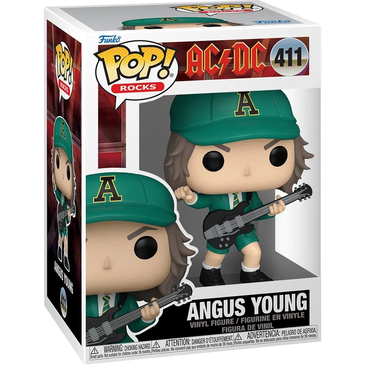 FUNKO - Funko Pop Rocks AC DC - Angus Young Green Outfit 411