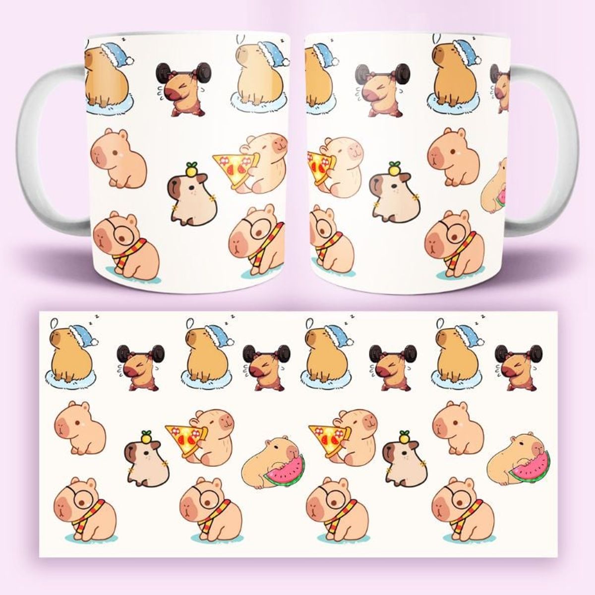 GENERICO - TAZA DE Capibara 11oz - LQNN