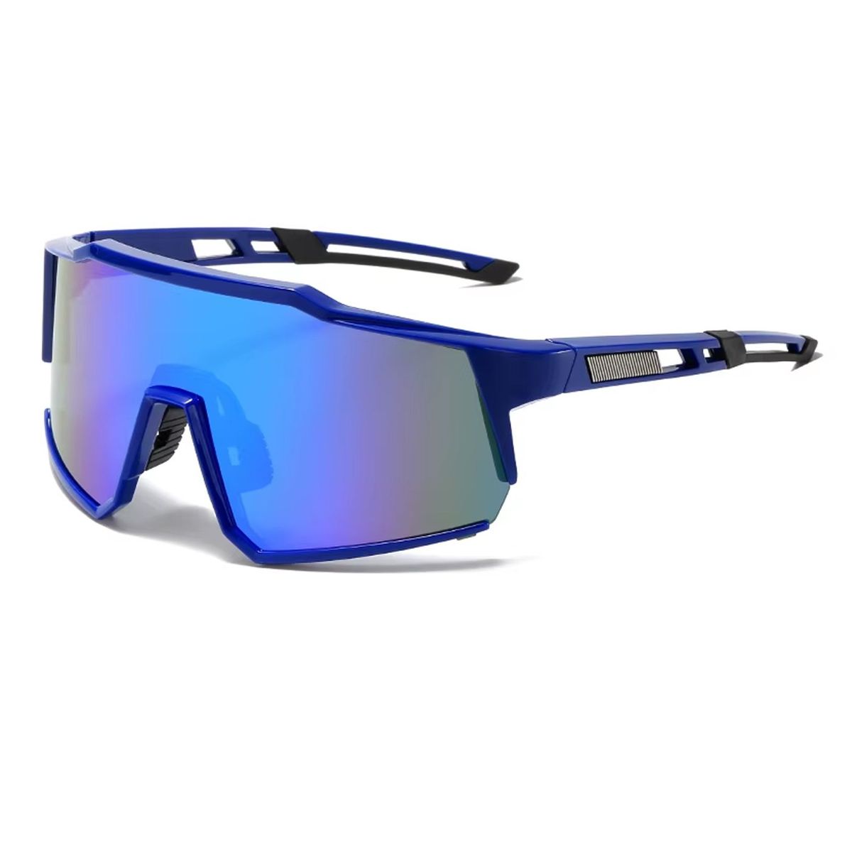 GENERICO - LENTES DE SOL DEPORTIVO CICLISMO MULTIDEPORTE UV400 AZUL