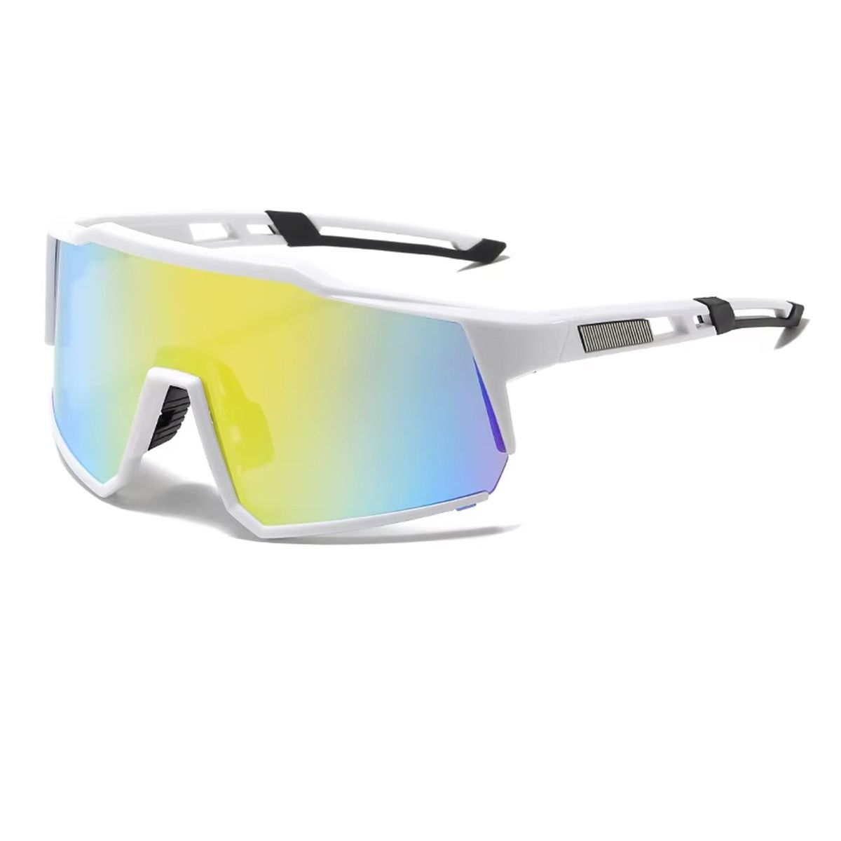 GENERICO - LENTES DE SOL DEPORTIVO CICLISMO MULTIDEPORTE UV400 BLANCO