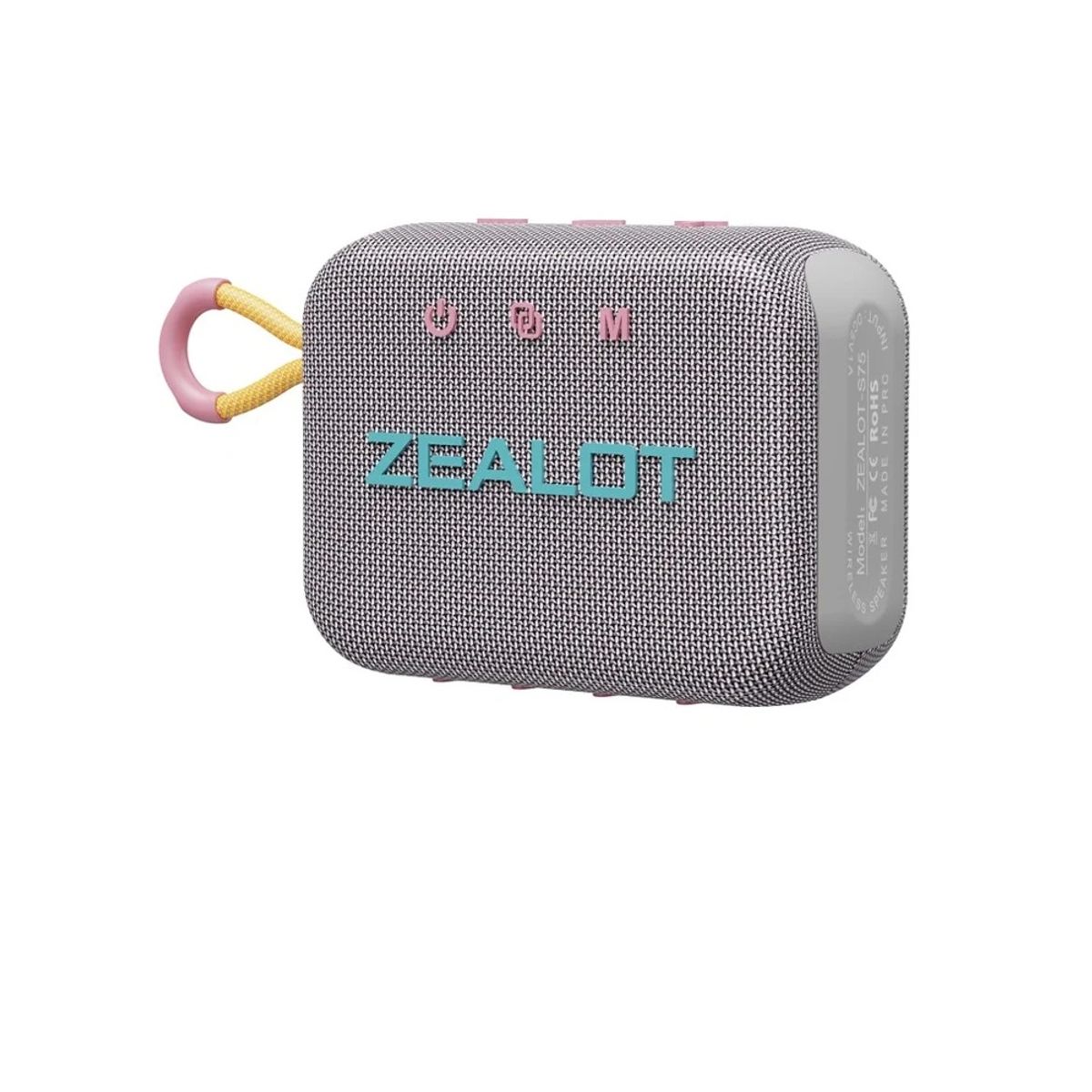 ZEALOT - Parlante Inalámbrico Zealot S75 Resistente al Agua 5W Gris