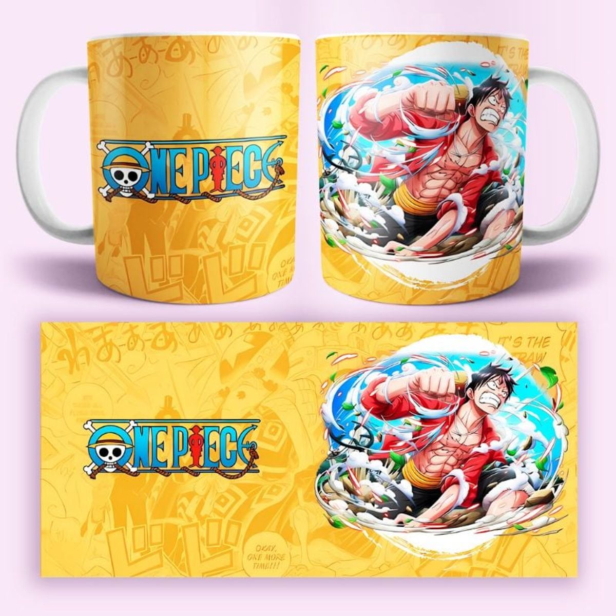 GENERICO - TAZA DE LUFFY 11oz - LQNN